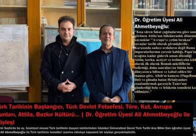“Töre, İlk Türk Medeniyetinin Adıdır.”|Dr. Öğretim Üyesi Ali Ahmetbeyoğlu İle Söyleşi “Töre, İlk Türk Medeniyetinin Adıdır.”|Dr. Öğretim Üyesi Ali Ahmetbeyoğlu İle Söyleşi