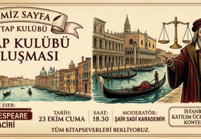 Temiz Sayfa Kitap Kulübünde “Venedik Taciri” ele alınacak.